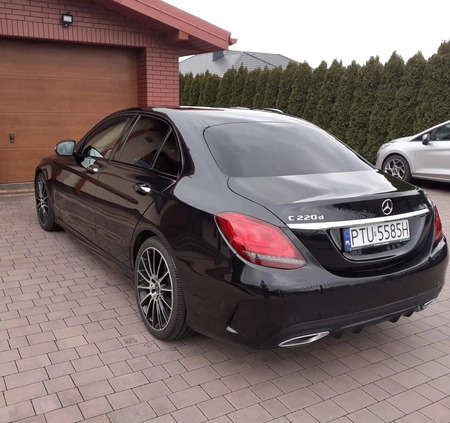 Mercedes-Benz Klasa C cena 132800 przebieg: 93000, rok produkcji 2019 z Turek małe 154